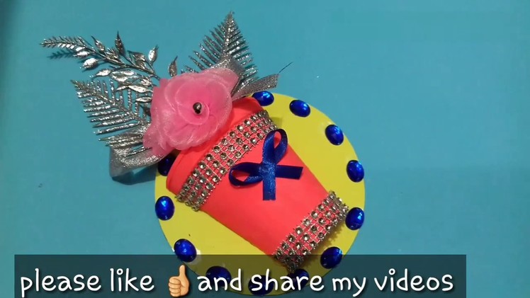 ????✔cd craft ideas || using waste cd || decoration || wall hanging || best out of waste