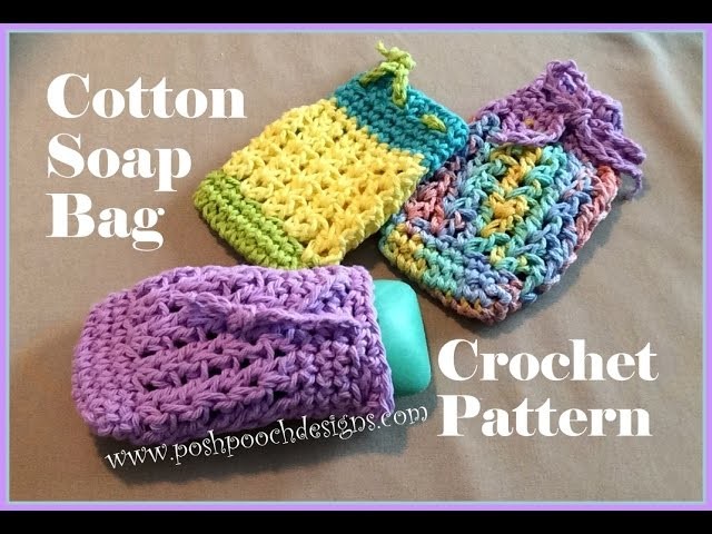 Cotton Soap Bag Crochet Pattern