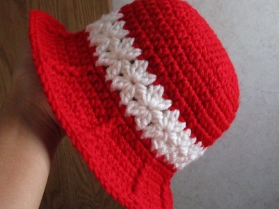 Crochet Baby Girl Hat Part 1 of 3