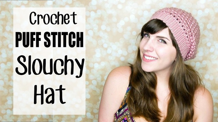 Crochet Puff Stitch Beanie Hat 2.0
