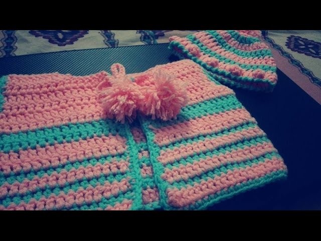 Crochet Sweater Newborn PART 1 ( URDU VERSION )