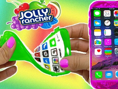 DIY: 7 EDIBLE GUMMY iPHONES! Flexible & Bendable! Jolly Ranchers, Coke Bottles, Starbursts & More!