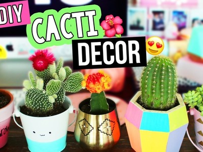 DIY CACTUS.SUCCULENT DECOR