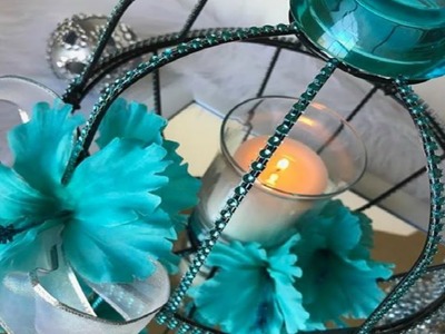 DIY Caged Wedding Centerpiece Idea | Caged Candle Holder DIY