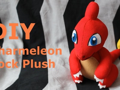 ❤ DIY Charmeleon Sock Plush! How To Make A Cute Pokemon Plushie! ❤
