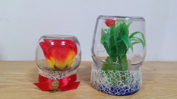DIY Crafts - Recycling Ideas - How to Reuse Mason Jars for Home Decor + Tutorial !