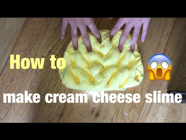 DIY Cream Cheese SLIME | Elsie's Life