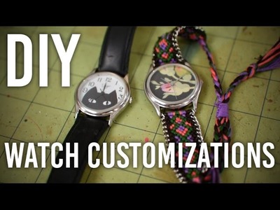 DIY Customized Watches!