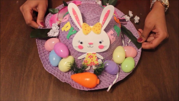 DIY Easter Hat Decoration - 1 | Easter Bonnet Tutorial - 1