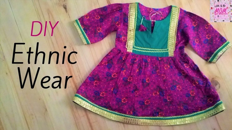 DIY ETHNIC DRESS| Eastern Couture