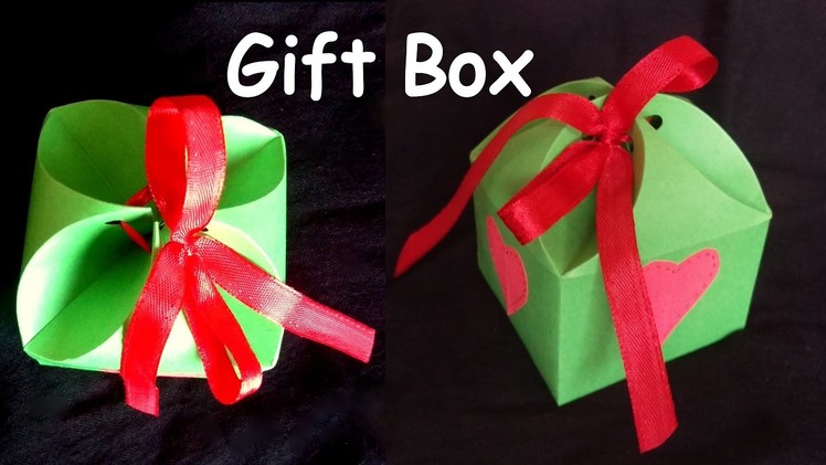 DIY - How to make Paper Gift Box?. Paper craft.best gift ideas.