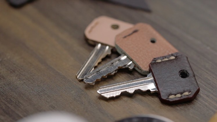 DIY Leather Key Cover