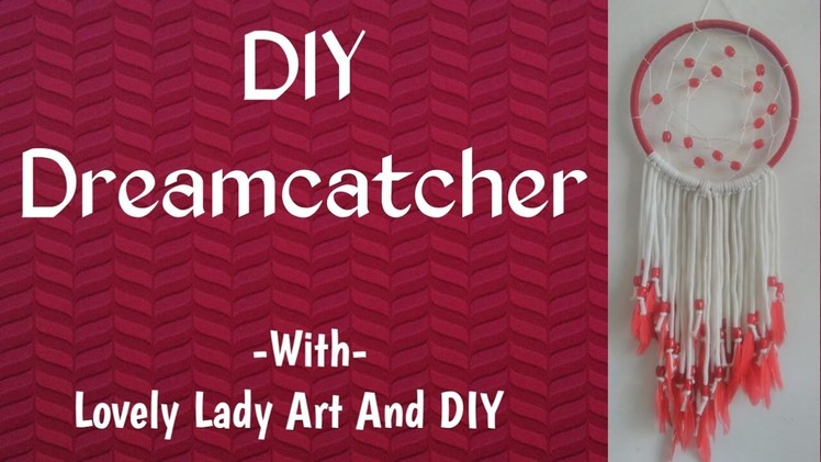 DIY- Macrame Rose Dreamcatcher tutorial