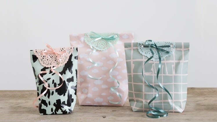 DIY : Make personal gift bags by Søstrene Grene