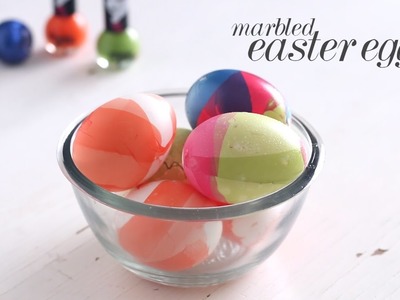DIY: Marbled Easter Eggs