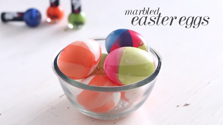 DIY: Marbled Easter Eggs
