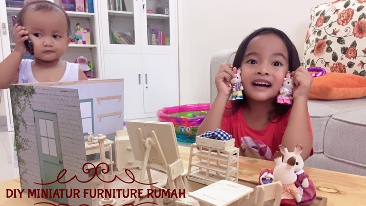 DIY Miniatur Furniture Rumah dari Kayu ????Wood Craft from Japan
