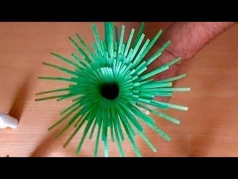 DIY paper craft Tutorial | Arts and crafts - paper flower decoration idea