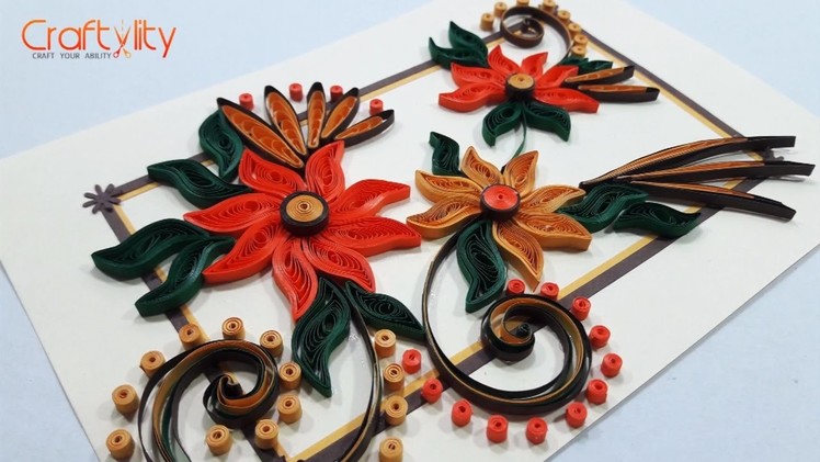 DIY Paper Quilling Card | How to make Birthday Greeting Card | Step by step | Paper Quilling
