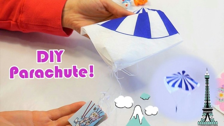 DIY Parachute, Easy and Simple Parachute Crafting Activity | How to Craft a Parachute