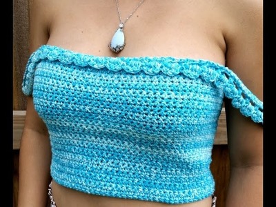 DIY Summer Crochet  Crop Top