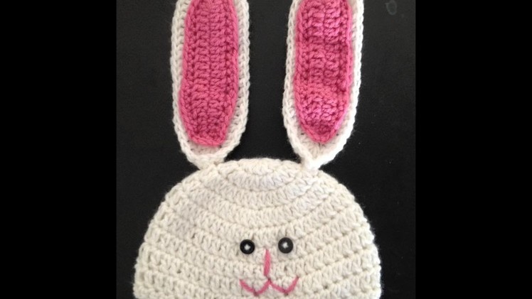 DIY tutorial - Crochet - bunny hat - bunny beanie- Easter - holiday- Tamil