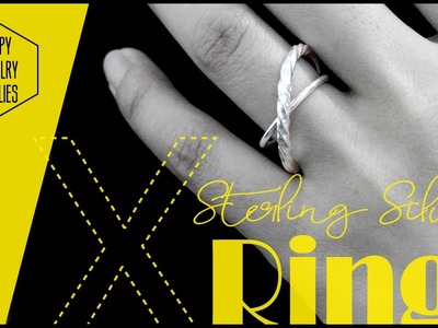 DIY Tutorial-How to Make a Sterling Silver Cross Rings