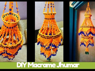 DIY Two storey Macrame Jhumar Design 3 | Macrame Art