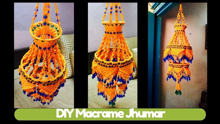 DIY Two storey Macrame Jhumar Design 3 | Macrame Art