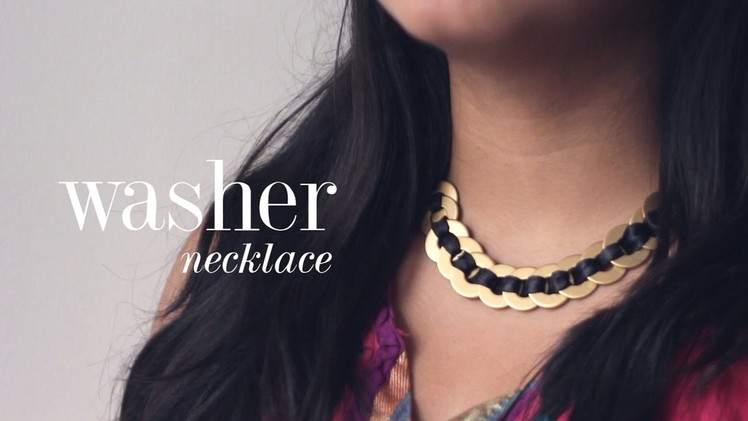 DIY: Washer Necklace