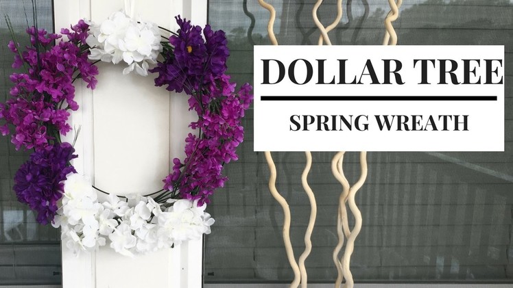 Dollar Store DIY Spring Wreath