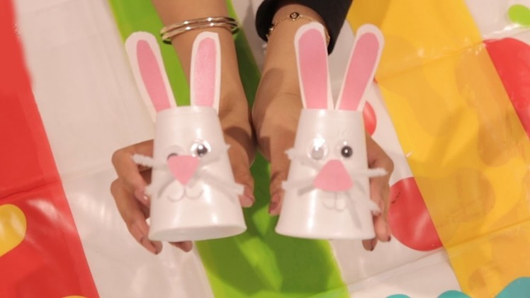 Easter Bunny Cup Craft - ELC