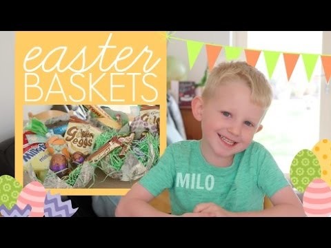Easy Easter Baskets. DIY With Milo