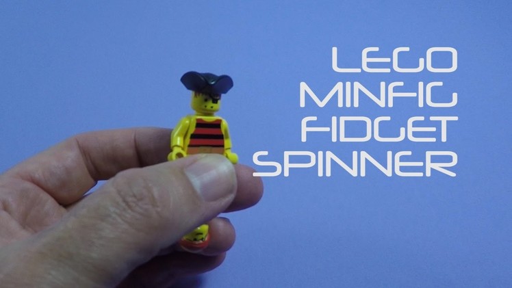 Easy LEGO Minifig Fidget Spinner - DIY Fidget Spinner