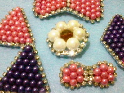EASY WAY HOW TO MAKE BROOCHES AND PIN FROM BEADS