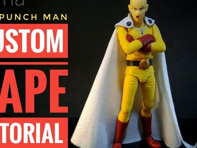 Figma SAITAMA One Punch Man : Custom Cape TUTORIAL (DIY)
