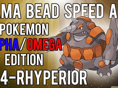 Hama Bead Speed Art | Pokemon | Alpha.Omega | Timelapse | 464 - Rhyperior