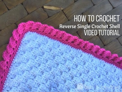 How to Crochet the Reverse Shell Border Using Single Crochet
