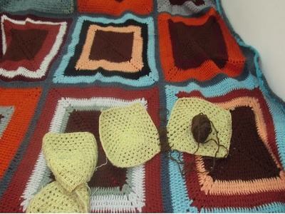 How to join two crochet squares in different ways [Hindi]