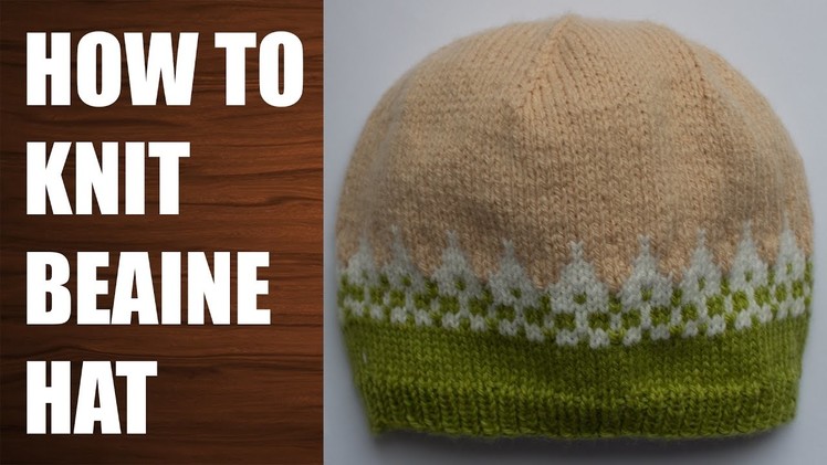 How to knit a hat Baby hat Toddler hat Wika crochet