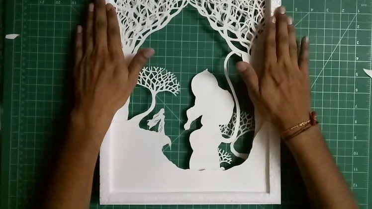 How to Make a Paper-cut Light Box : DIY