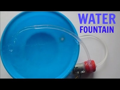 How to make a small tabletop water fountain - DIY Fountain
