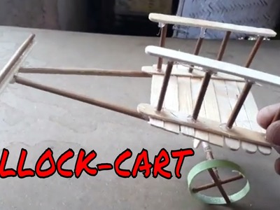 How to make Bullock-cart | Bail Gaadi | Bullock-cart craft | Indian bail gaadi