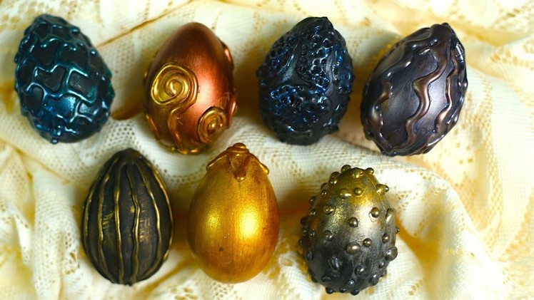 How To Make Dragon Eggs! Harry Potter Inspired Easter Decoration Craft!