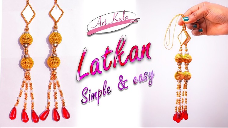 How to make latkan. tassels at home | step by step making | DIY | Artkala 156