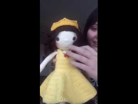 How to Sew Head on Crochet Doll