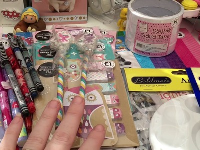 Huge Craft. Stationery haul from The Works!