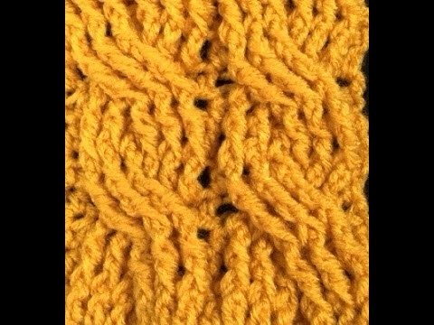 Large Post Crochet Cable by Bonnie Barker