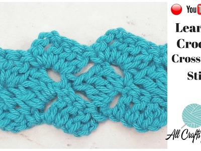 ????Live: Learn To  Crochet "Cross Hatch Stitch"