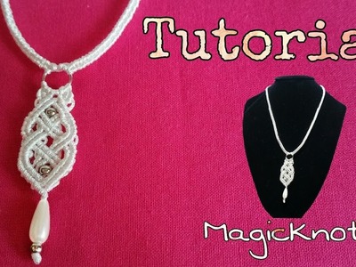 Macrame Celtic Necklace - Pendant  ♥ DIY ♥